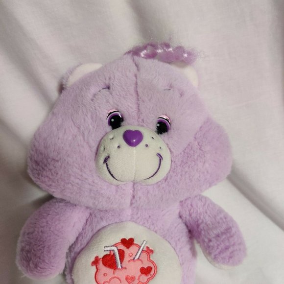 Care Bears Share Bear Purple Ice Cream Soda 12 in - Picture 2 of 7